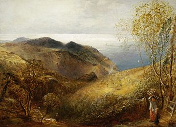 Uitzicht op Lee, Noord-Devon, Samuel Palmer