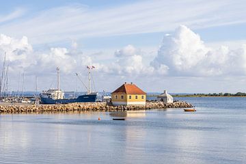 Jachthaven op Ærø van Sander Groenendijk