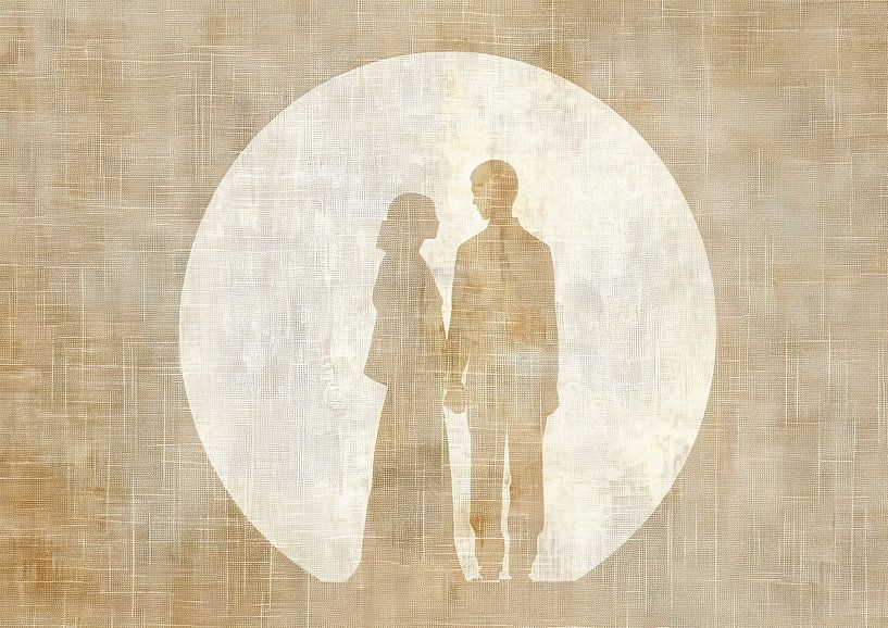 Gentle Glow of Togetherness van Modern Collection