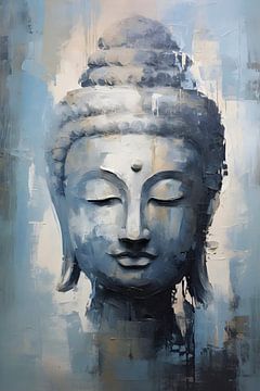 Face of Buddha by But First Framing