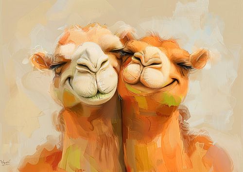 Kamelen Vriendschap | Camel Cuddles