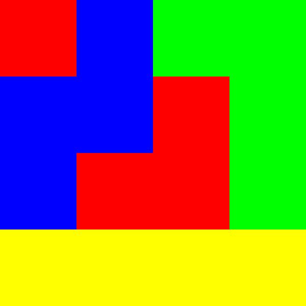 4x4 in 16 | Morphing | Center with square | V=052-08 | P #01 by Gerhard Haberern
