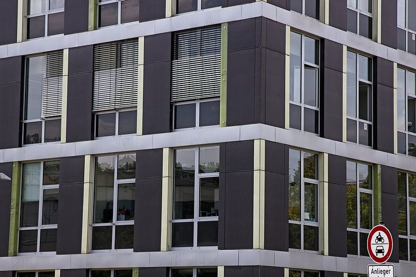 Façade on RWTH grounds Aachen by Rob Boon