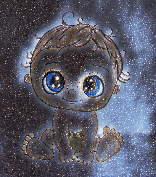 Heiteres süßes Baby von Jose Lok