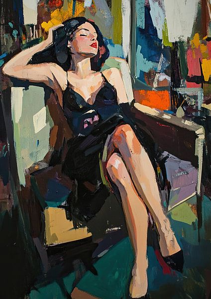 Black dress by Niklas Maximilian