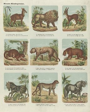Aus der Tierwelt von H.M. van Dorp, 1872 - 1883