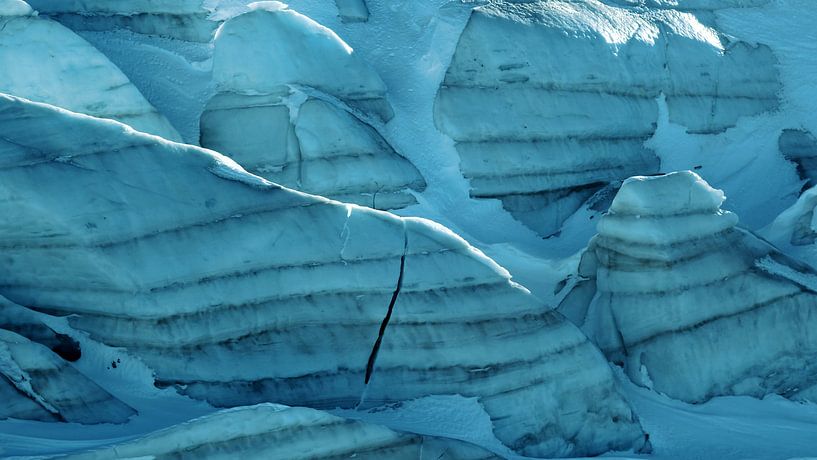 Gletscher Detail von Daphne Photography