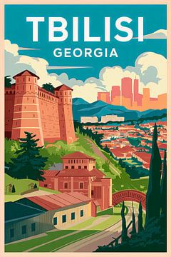 Tbilisi, Georgië. van Poster Art Shop