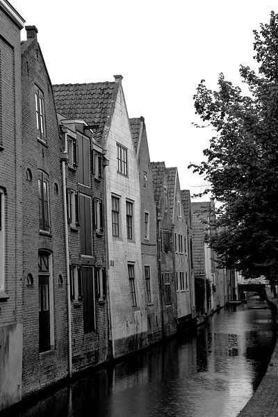 Alkmaar North Holland Black and White by Hendrik-Jan Kornelis