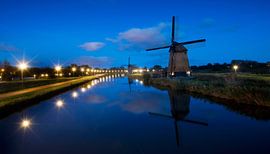 Mills on the Hoornse Vaart, Alkmaar by Keesnan Dogger Fotografie