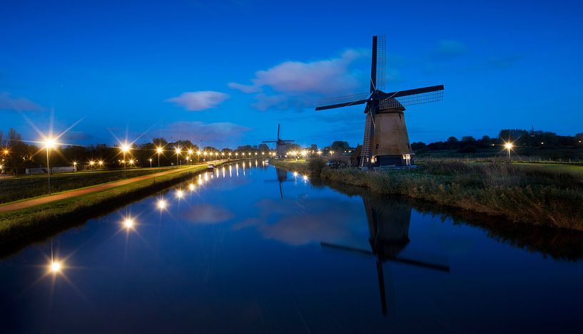 Mühlen auf der Hoornse Vaart, Alkmaar von Keesnan Dogger Fotografie