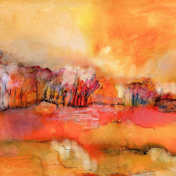 luminous landscape by Claudia Gründler