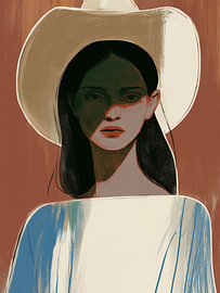 Schatten und Licht – Cowgirl von Bianca ter Riet