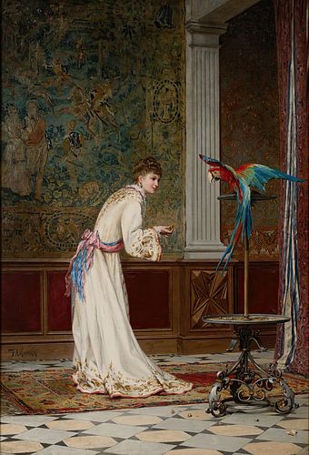 Frederik Hendrik Kaemmerer - Den Ara füttern