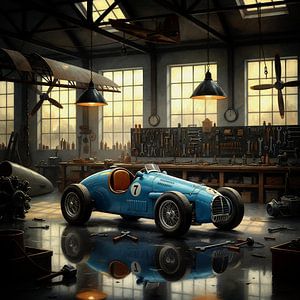 Gordini T16 in der Vintage-Werkstatt