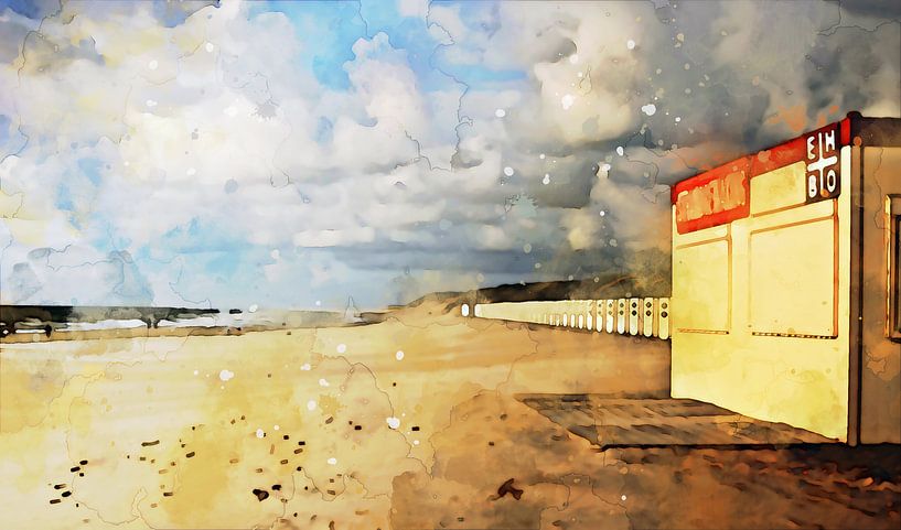 Strandwache von Petra Dreiling-Schewe