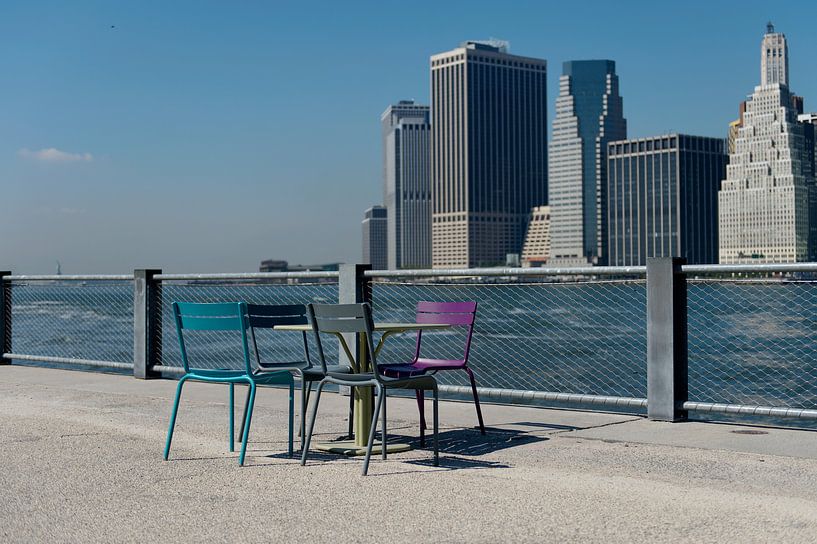 New York Manhatten by Jan Theo Mellema