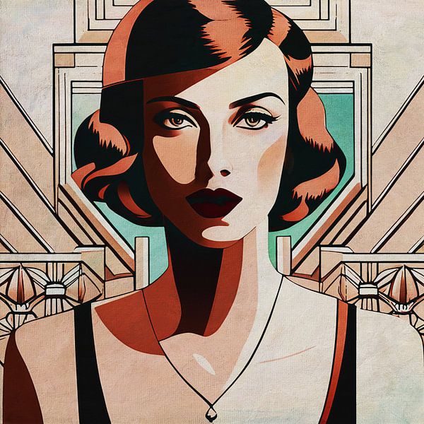 Portrait de Nadine par Jan Keteleer