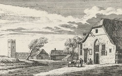 Abraham Rademaker, Vue de Muiderberg, 1640