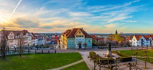 Panorama über Gotha mit Marktplatz – Historische Stadtlandschaft im Überblick