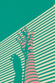 Schattenseite in Streifen von Sabrina Timmermans