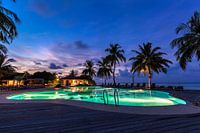 Palm Beach Island Resort on the Maldives in the Lhaviyani Atoll