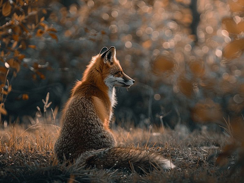A Magical Morning in Nature | The Encounter with a Fox and the Rising Sun by Karina Brouwer