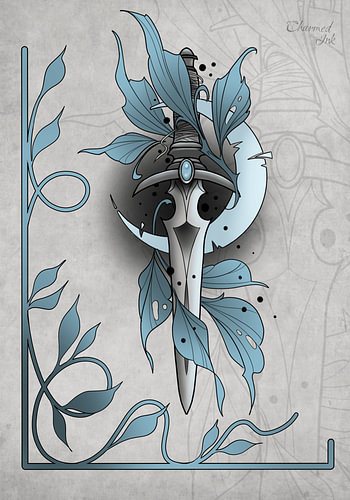 Shadow of the Moon – dagger art