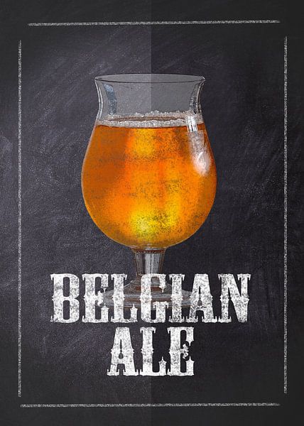 Bier - Belgisches Ale von JayJay Artworks