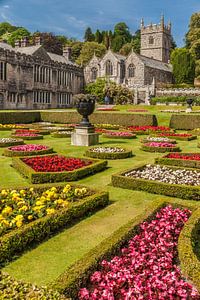 Gärten von Lanhydrock House bei Bodmin, Cornwall