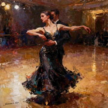 Waltz of Elegance van Johannas Art Creations
