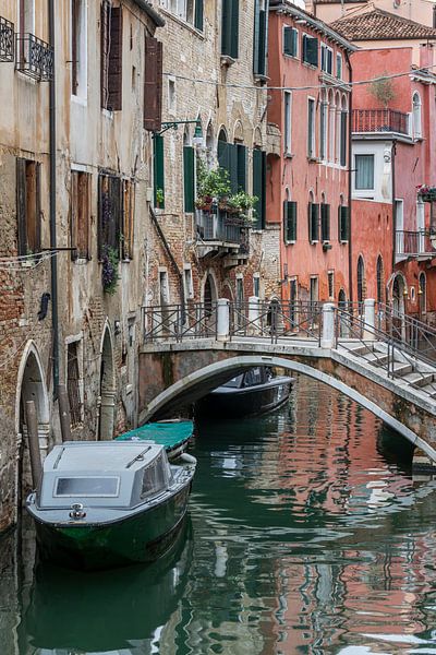 Canal tranquille Venise par Sander Groenendijk