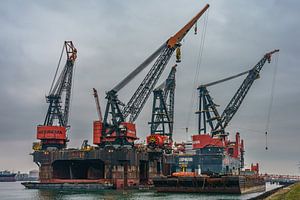 Balder und Sleipnir legten im Caland-Kanal an.
