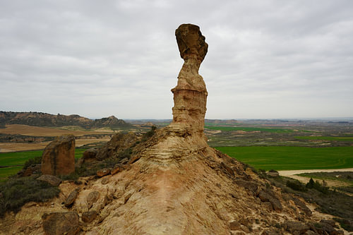 Tozal de la Cobeta in the Monegros semi-desert