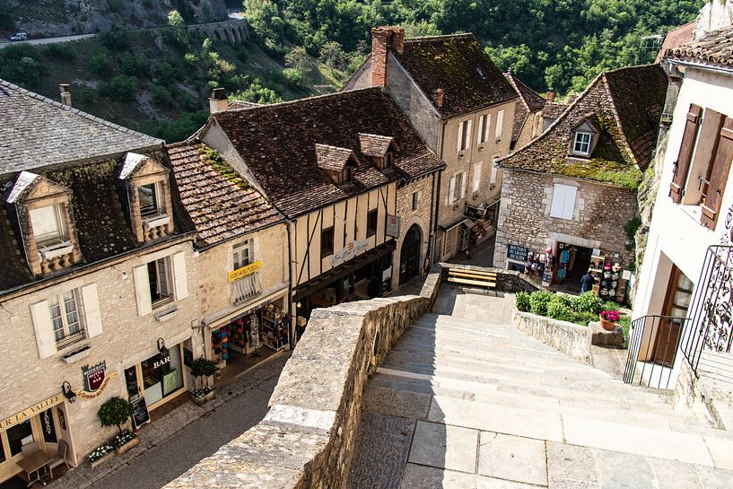 Het dorpje Rocamadour in Frankrijk van Martijn Joosse