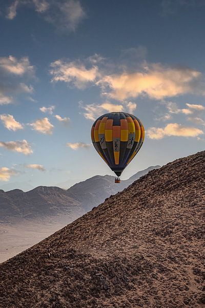 Hot Air Balloon in the Namib Desert Namibia, Africa by Patrick Groß