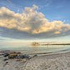 Sur la plage de Timmendorfer sur Michael Valjak