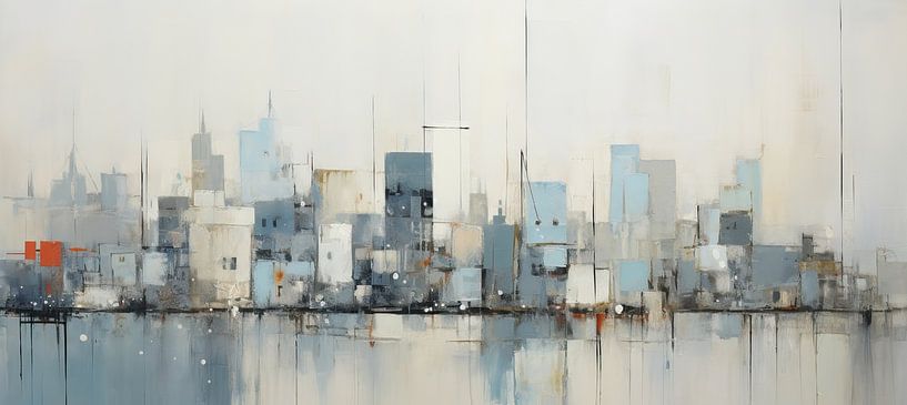 City Abstract by ARTEO Paintings