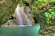 Kleine waterval bij Ojo de Agua - Dominicaanse Republiek van Roith Fotografie thumbnail