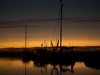 evening on the water (boats)