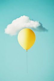 Ciel de ballons multicolores sur Poster Art Shop