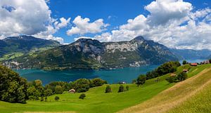 Blick über den Walensee, Schweiz