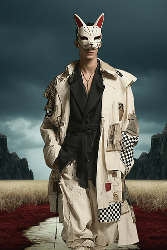 The masked man