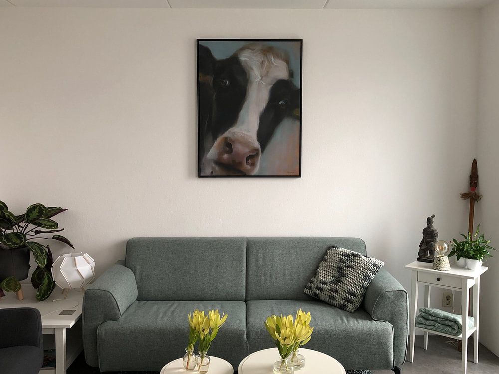 Painting cow BoeHoe. by Alies werk