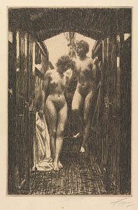 Anders Zorn - Kabine (1917)