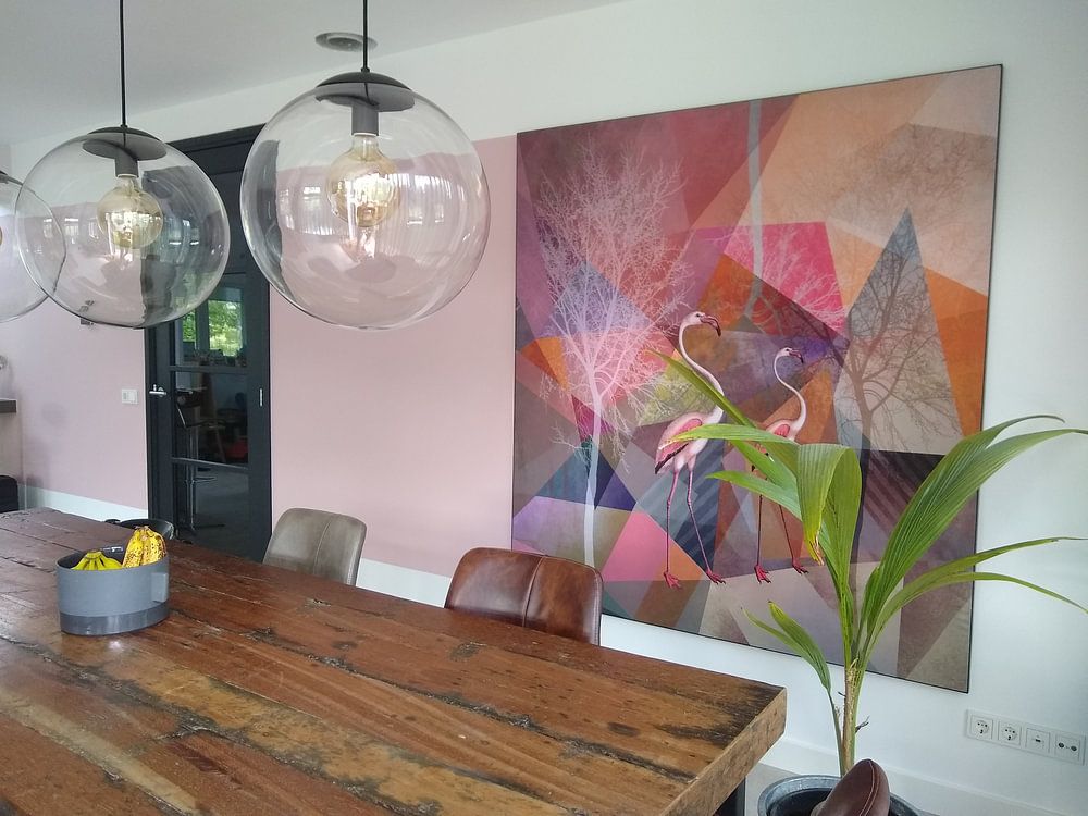 FLAMINGOS P23-B  by Pia Schneider 