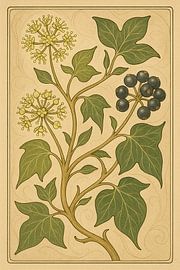 Klimop - Winter Jewel in Art Nouveau by Bert Quaedvlieg