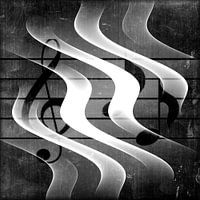 Music current in black and white
