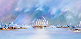 Blauer Traum von Gena Theheartofart