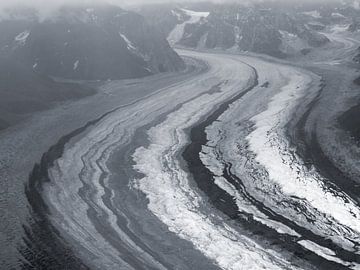 Gletsjer Alaska van Menno Boermans